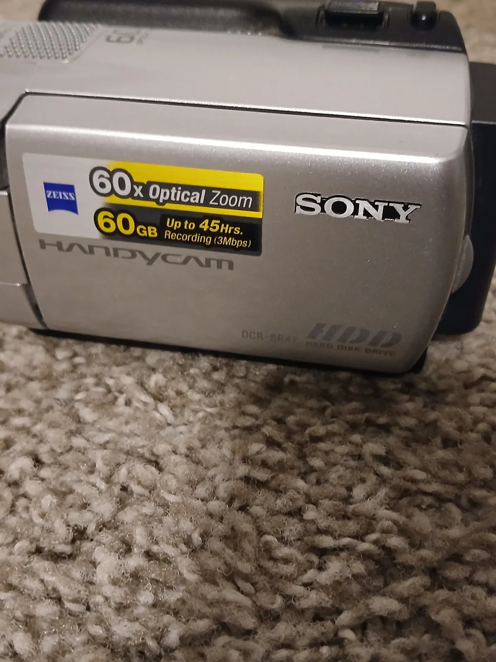 Sony Dcr-sr47 Digital Handycam Corder Hdd With Charger